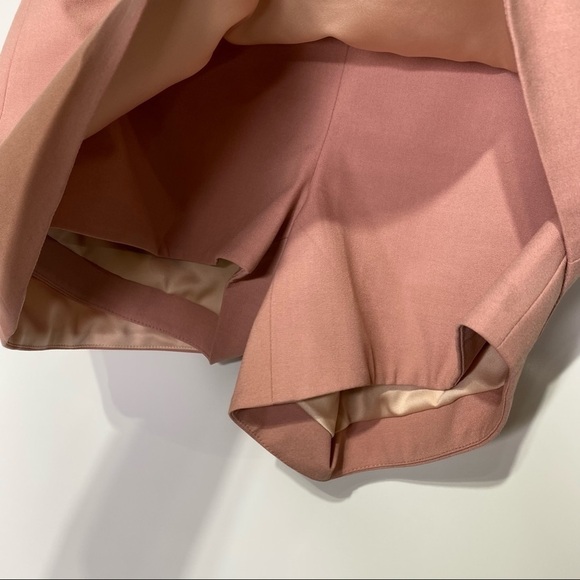 Michelle Mason x Revolve Asymmetrical Blush Skort Skirt - Picture 5 of 15